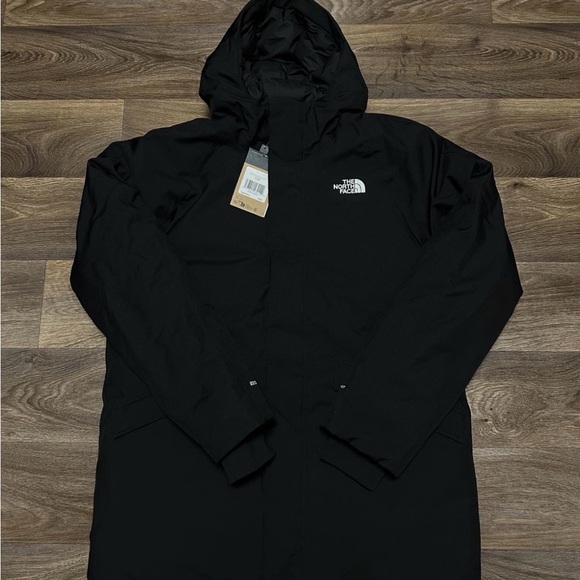 The North Face Explore Farther Parka TNF Black Men Size Large 600 Down Fill NWT - Picture 2 of 14
